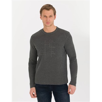Серый меландж Slim Fit Велосипед