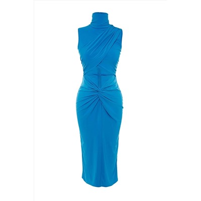 Элегантное вязаное вечернее платье Saks TPRSS23EL00267