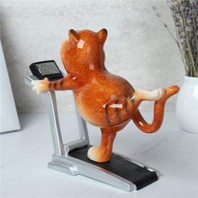 Фигурка Кот спортсмен 15х18 см / YX01002 /уп 16/