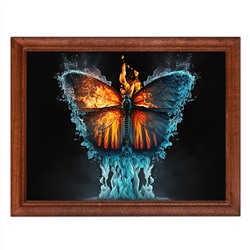 POSG-0252 Постер в рамке 23x17см Бабочка