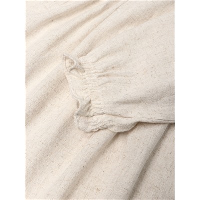 Платье Крошка Я Linen, рост 92-98 см, бежевое