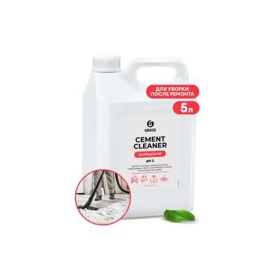 GRASS Очиститель после ремонта CEMENT CLEANER концентрат (5.5кг)