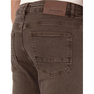 Brown Slim Fit Jean Pants