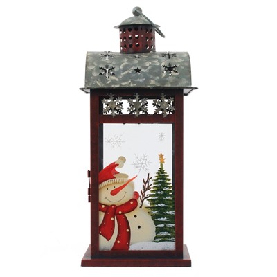 Подсвечник "Фонарик", L19 W19 H44,5 см