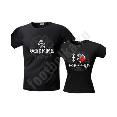 Парные футболки "Vampire" /вампир/