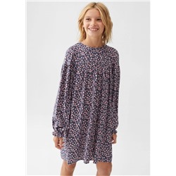Vestido estampado floral -  Niña | MANGO OUTLET España