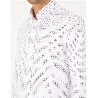 Slim Slim Slim Fit рубашка с длинным рукавом