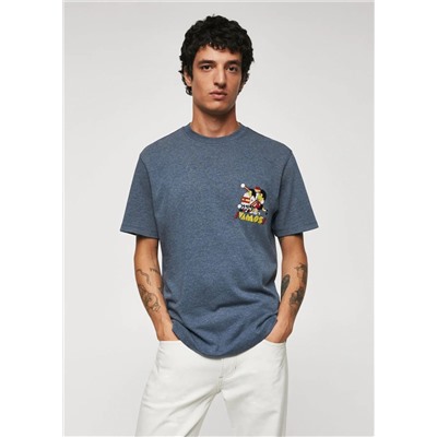Camiseta mundial jeremyville -  Hombre | MANGO OUTLET España