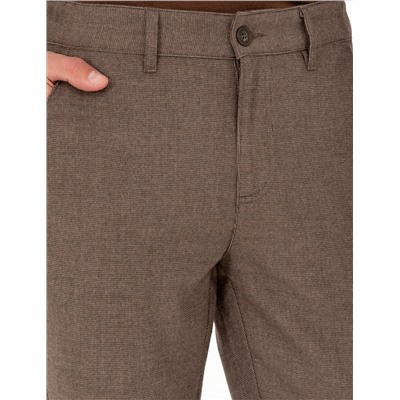 Brown Slim Fit Canvas Bloys