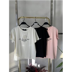 Футболка розовая