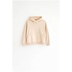 Худи oversize крем