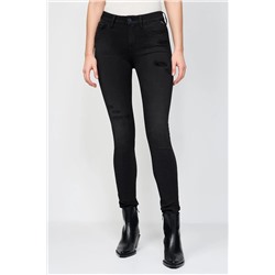 Pantalón skinny fit New Luz - Negro