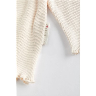 Beige Bear Baby T-Shirts and Leggings 4 Piece Set