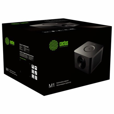 Проектор CACTUS CS-M1.SG, DLP, 1920x1080, 16:9, 6000 лм, 200000:1, 1,9 кг