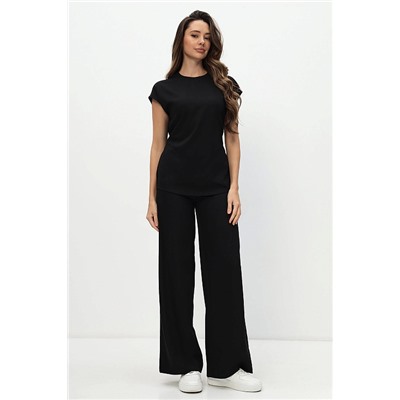 Блуза медицинская женская 3-78.1-21-1 / Kiara 65 Rich black