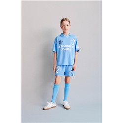 BERMUDA FÚTBOL BORDADO