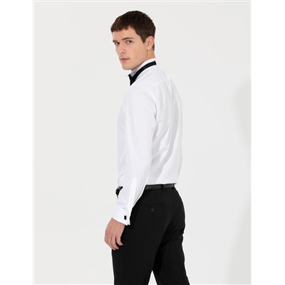 Рубашка для смокинга с белым Slim Fit