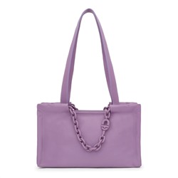 Bolso shopper Manifesto - cuero - lila
