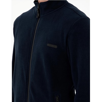 Navy Blue обычный полярный кардиган