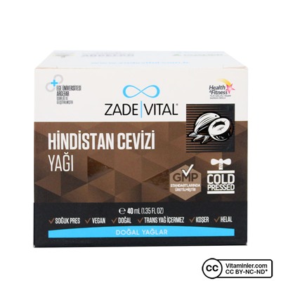 Кокосовое масло Zade Vital 40 мл