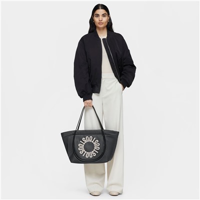 Bolso capazo Miranda Soft - gris oscuro