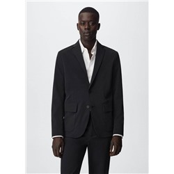 Americana traje slim fit stretch -  Hombre | MANGO OUTLET España