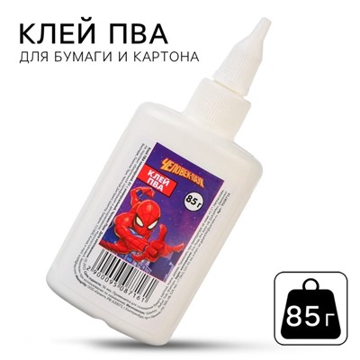 УЦЕНКА Клей ПВА 85 г, «Человек-паук»