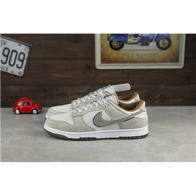 Niкe Dunk Low Retro из натуральной замши и кожи