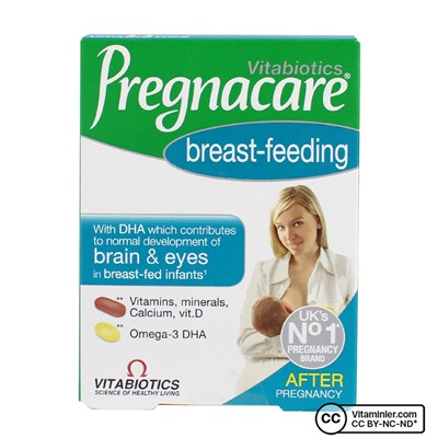 Vitabiotics Pregnacare для грудного вскармливания 56 таблеток и 28 капсул