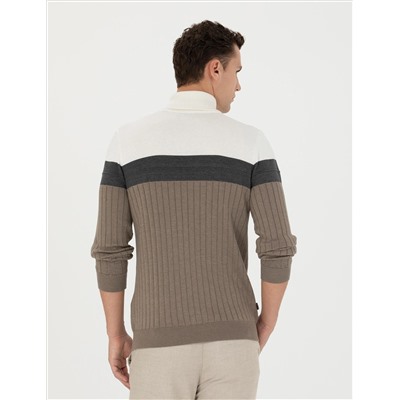 Vizon Melanj Slim Fit Fishman Kintwear Свитер воротника