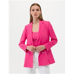 Pink Cruve Slim Fit Jacket