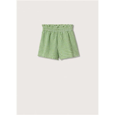 Short cuadros vichy -  Niña | MANGO OUTLET España