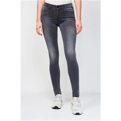 Pantalón skinny fit New Luz - Gris