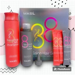 Masil. Набор для восстановления волос: шампунь, маска для волос 38 Salon Hair Set