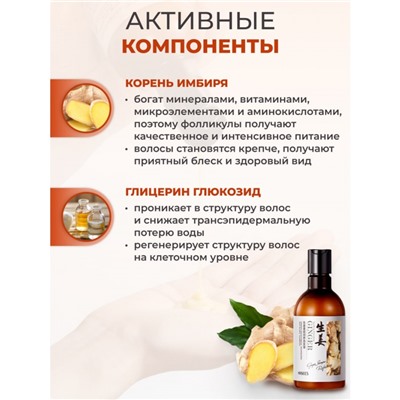 Шампунь с имбирем Hiisees, 250 мл