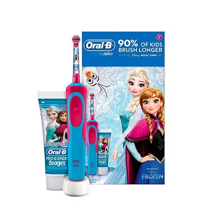 Электрическая зубная щетка Oral-B Vitality D12 Stages Power Холодное сердце(с 3 лет)