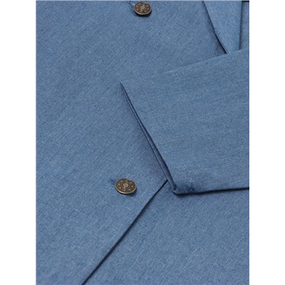 Рубашка для девочки MINAKU: Jeans collection, цвет голубой, рост 158 см