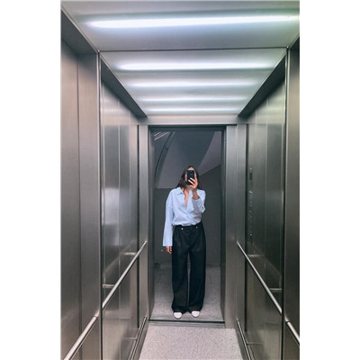 JEANS Z1975 WIDE LEG TIRO ALTO PAPERBAG