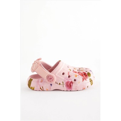Baker by Ted Baker Girls Clogs with Ankle Strap and Bow