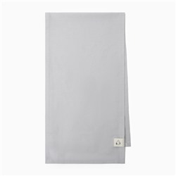 Дорожка на стол Этель Home 40×146 см, светло-серая, 100% хлопок, саржа 190 г/м²
