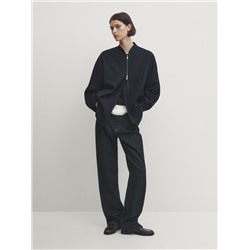 Chaqueta bomber larga