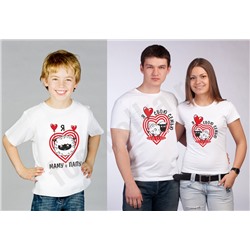 Футболка женская "Я люблю свою семью" овечки SALE
