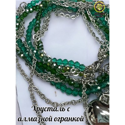 Чокер-колье на шею многослойный Арт ЧО/014