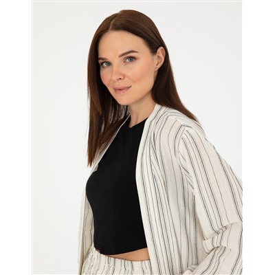 Ecru Comfort Fit tunic
