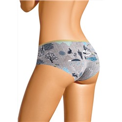 Трусы женские (42/XS / серый/горчичный)