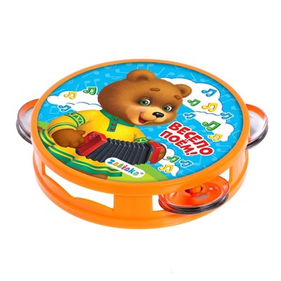 Музыкальная игрушка бубен «Весело поём!»