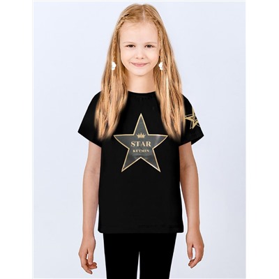 Футболка детская KETMIN STAR цв.Чёрный