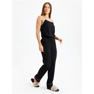 Брюки женские KAFTAN Leo black collection, размер 52-54, чёрные