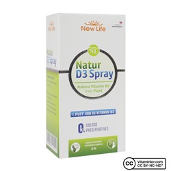 New Life Natur Spray D3 400 МЕ 10 мл
