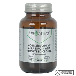 Venatura Коэнзим Q10 и альфа-липоевая кислота 60 капсул